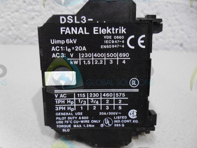 FANAL DSL3 -10 *NEW NO BOX*