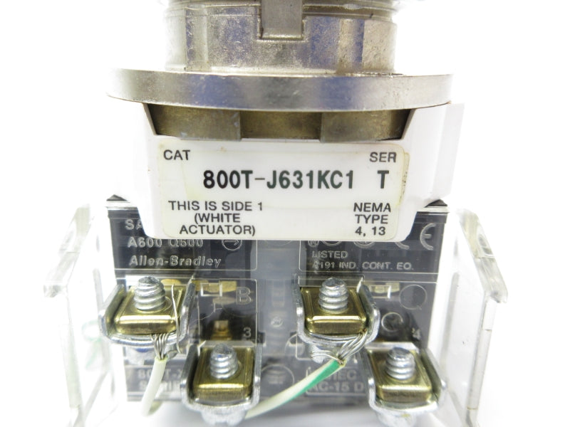 ALLEN BRADLEY 800T-J631KC1 SER. T NSNP