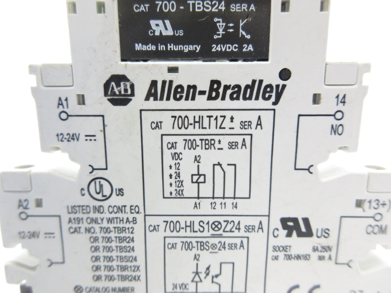ALLEN BRADLEY 700-HLT1ZJ SER. A 24VDC 2A NSNP