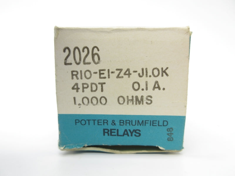 POTTER&BRUMFIELD R10-E1-Z4-J1.0K 0.1A NSMP