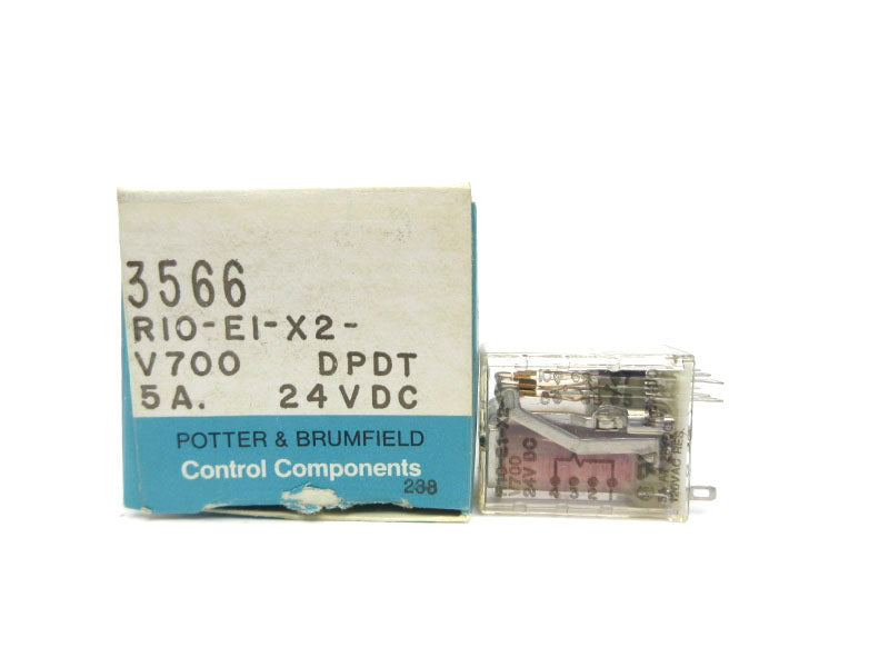 POTTER&BRUMFIELD R10-E1-X2-V700 24VDC 5A NSMP