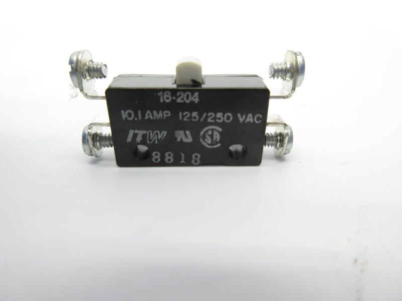 ITW 16-204 125/250VAC 10.1A NSNP