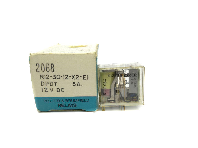 POTTER&BRUMFIELD R12-30-12-X2-E1 12VDC 5A NSMP