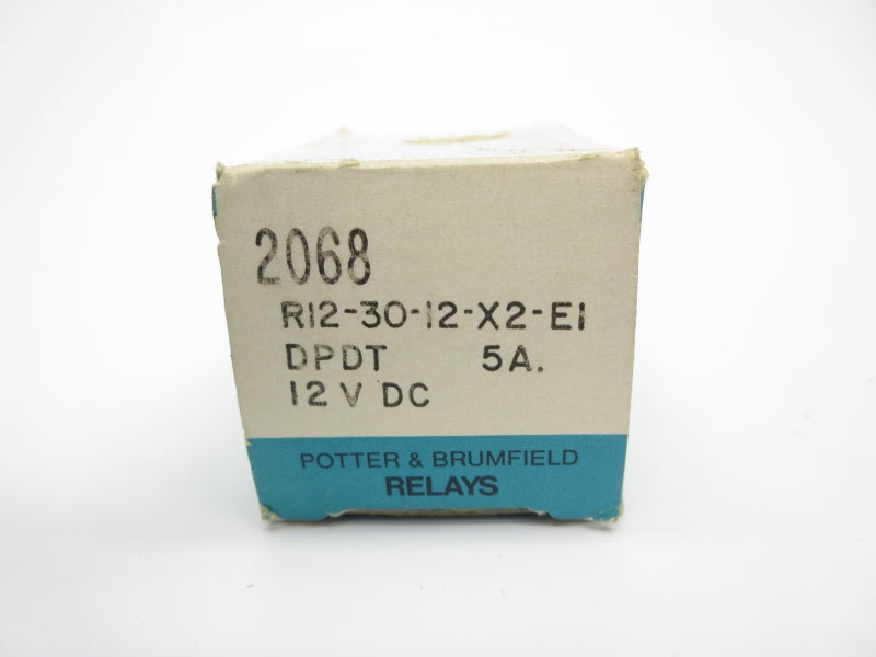 POTTER&BRUMFIELD R12-30-12-X2-E1 12VDC 5A NSMP