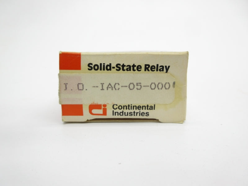 CONTINENTAL INDUSTRIES I.O.-IAC-05-000 NSMP