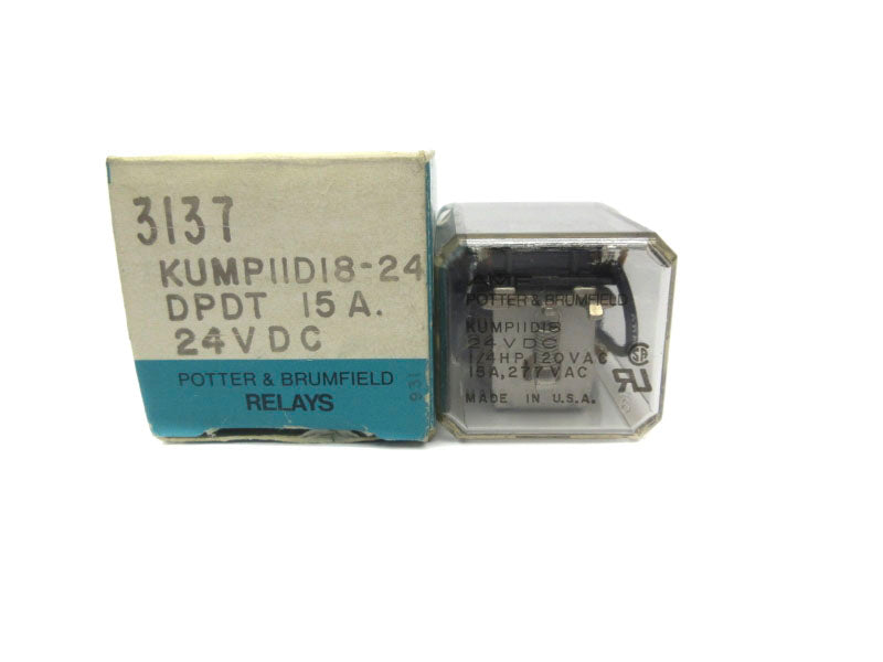 POTTER&BRUMFIELD KUMP11D18-24 24VDC 15A NSMP
