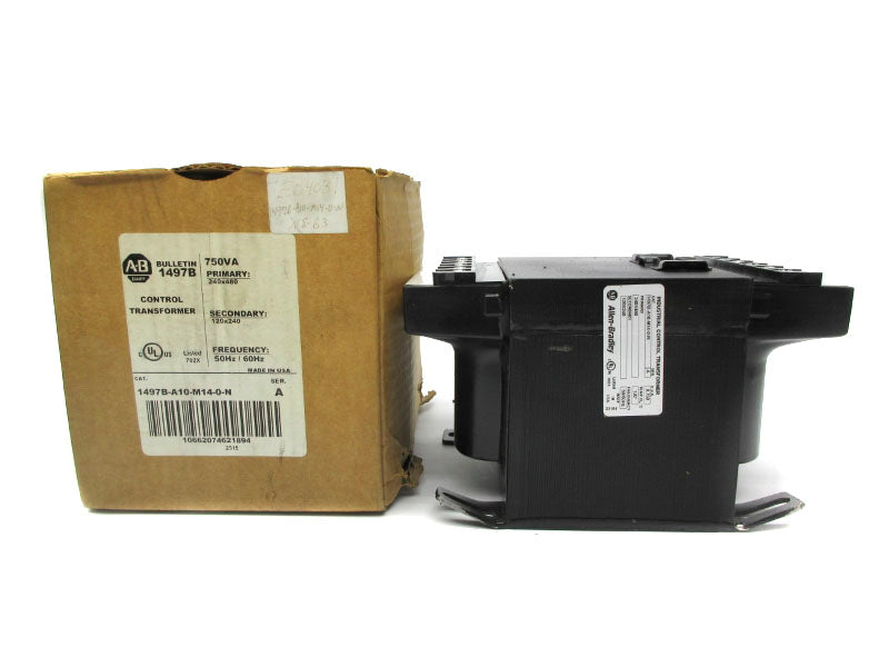 ALLEN BRADLEY 1497B-A10-M14-0-N SER. A 480V (BR/WH) NSMP