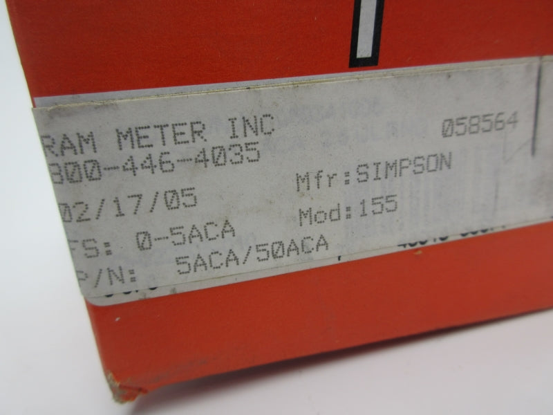 SIMPSON 5ACA/50ACA NSMP