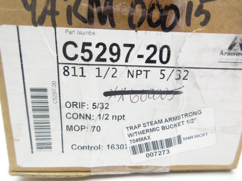 ARMSTRONG C5297-20 811 70PSI 1/2" NSMP