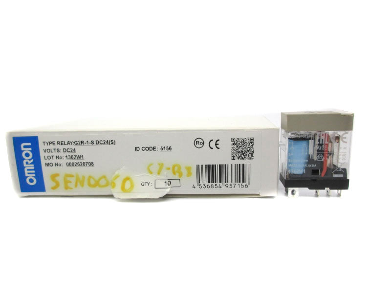 OMRON G2R-1-S-DC24(S) 24VDC (PKG OF 10) NSMP