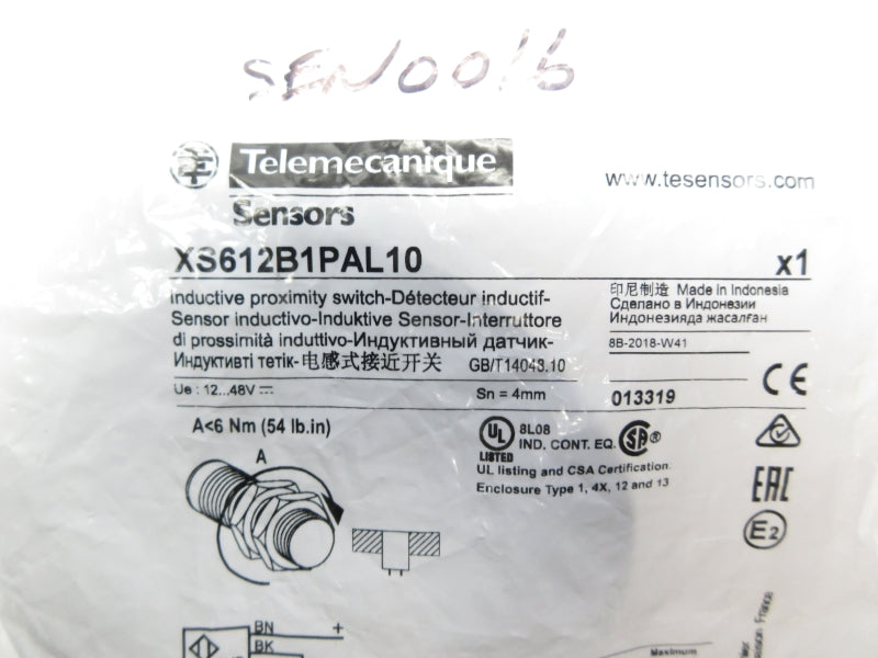 TELEMECANIQUE XS612B1PAL10 12-48V NSMP