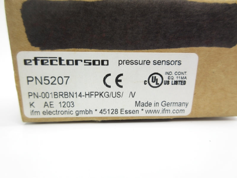 IFM EFECTOR PN-001BRBN14-HFPKG/US/V PN5207 NSMP