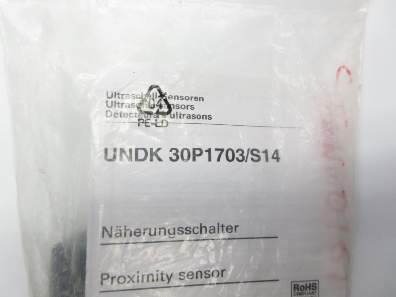 BAUMER UNDK30P1703/S14 NSMP