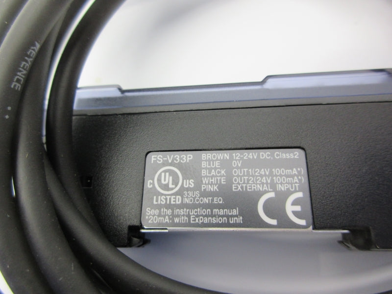 KEYENCE FS-V33P 12-24VDC NSNP