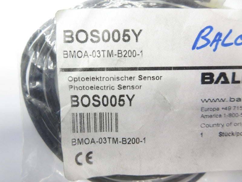BALLUFF BMOA-03TM-B200-1 BOS005Y NSMP