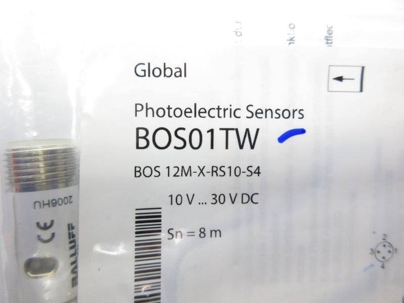 BALLUFF BOS12M-X-RS10-S4 BOS01TW 10-30VDC NSMP