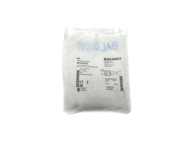 BALLUFF BESM18MF1-PSC50A-S04G-W BES02K9 10-30VDC NSMP