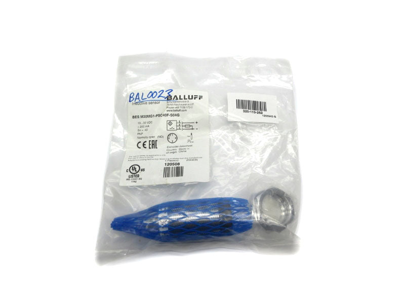 BALLUFF BESM30MG1-PSC40F-S04G 10-30VDC NSMP