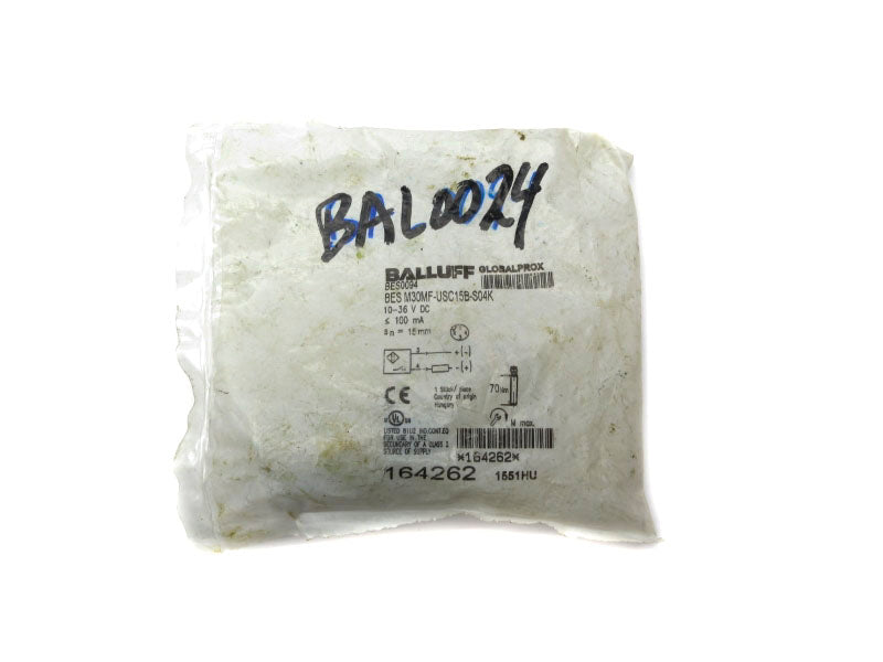BALLUFF BESM30MF-USC15B-S04K BES0094 10-36VDC NSMP