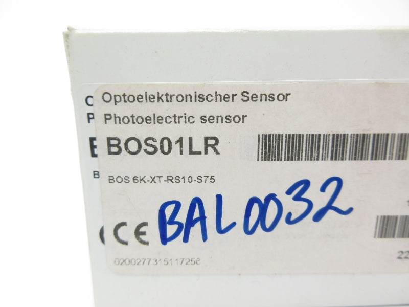 BALLUFF BOS6K-XT-RS10-S75 BOS01LR 10-30VDC NSMP