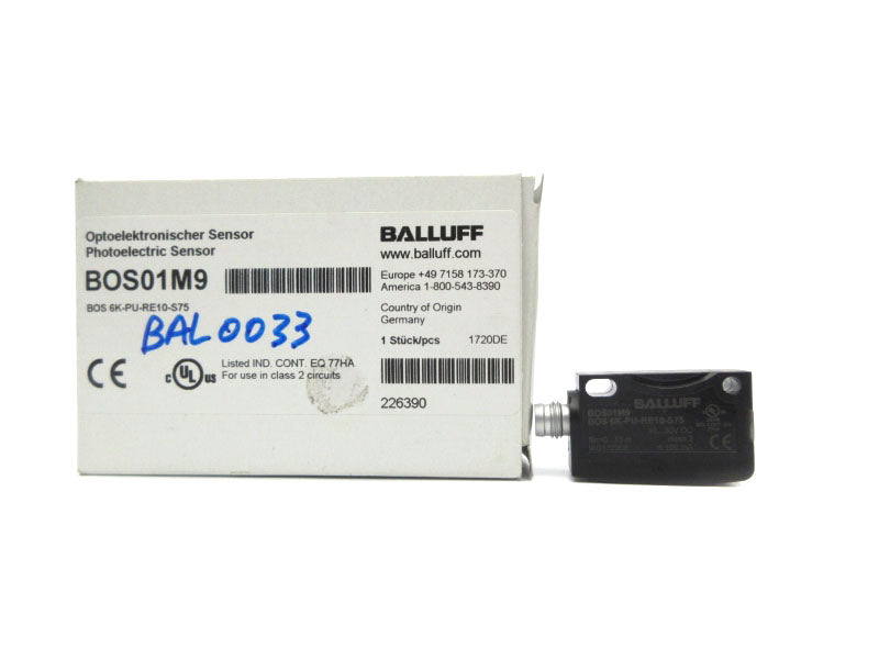 BALLUFF BOS6K-PU-RE10-S75 BOS01M9 10-30VDC NSMP