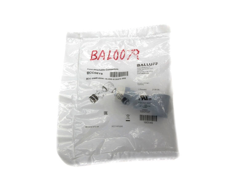 BALLUFF BCCM445-0000-1A-000-51X475-000 BCC06Y8 250VAC/DC 4.0A NSMP