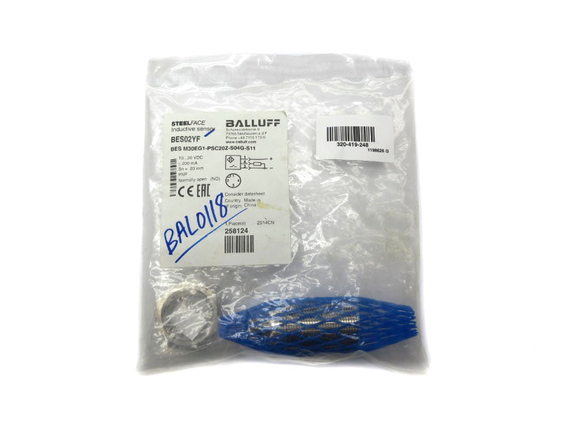 BALLUFF BESM30EG1-PSC20Z-S04G-S11 BES02YF 10-30VDC NSMP