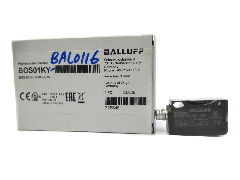 BALLUFF BOS6K-PU-RH10-S75 BOS01KY 10-30VDC NSMP