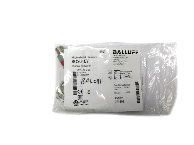 BALLUFF BOS18M-PA-ID20-S4 BOS01EY 10-30VDC NSMP