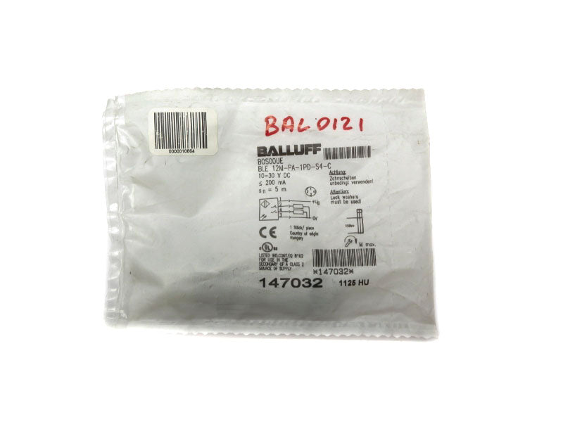 BALLUFF BLE12M-PA-1PD-S4-C BOS00UE 10-30VDC NSMP