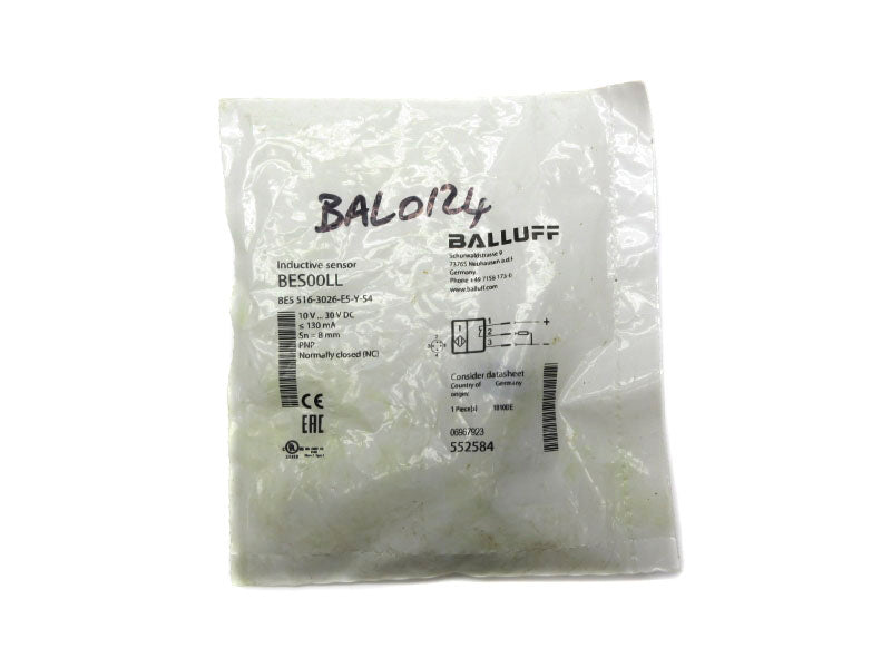 BALLUFF BES516-3026-E5-Y-S4 BES00LL 10-30VDC NSMP