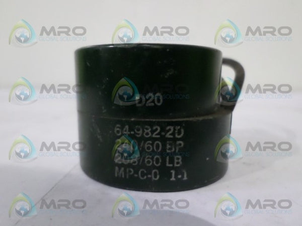 ASCO 64-982-2D SOLENOID COIL 240/208V  UNMP