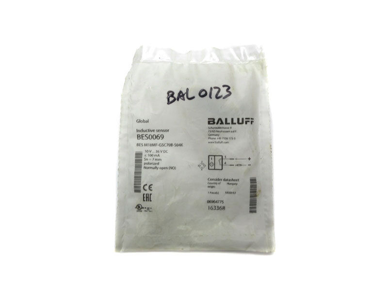 BALLUFF BESM18MF-GSC70B-S04K BES0069 10-36VDC NSMP