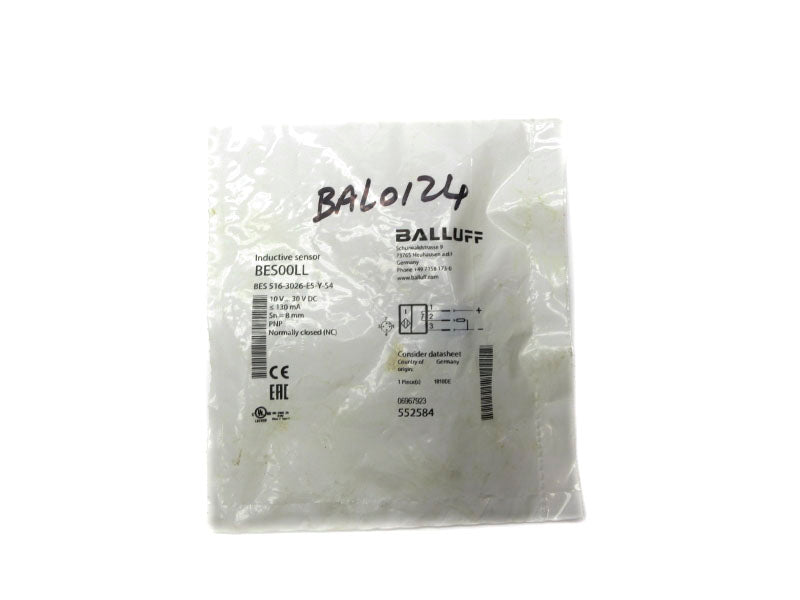 BALLUFF BES516-3026-E5-Y-S4 BES00LL 10-30VDC NSMP
