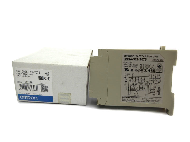 OMRON G9SA-321-T075 24VAC/DC  NSMP