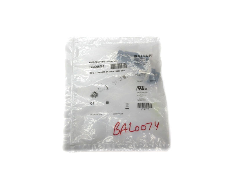BALLUFF BCCM434-0000-2A-000-41X475-000 BCC06M4 250VAC/DC 4.0A NSMP