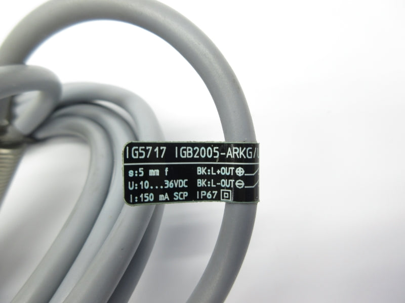 IFM EFECTOR IGB2005-ARKG/UP IG5717 10-36VDC NSNP