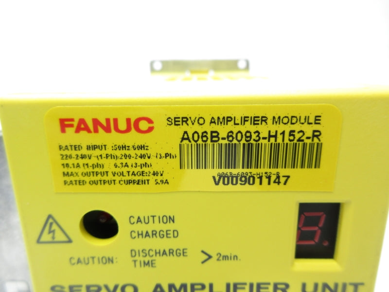 FANUC A06B-6093-H152-R 200-240V 0.3A NSNP