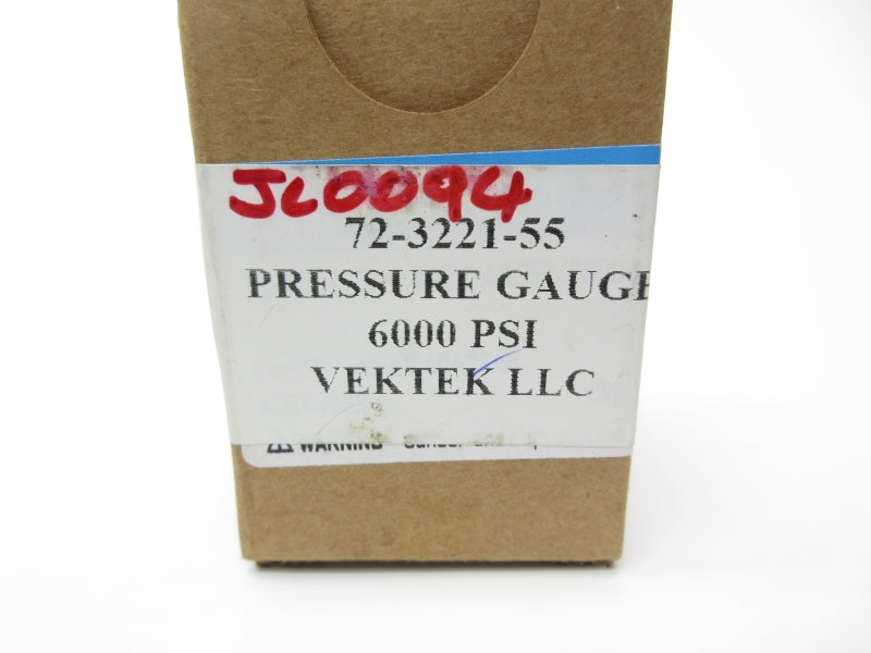 VEKTEK 72-3221-55 0-6000PSI NSMP
