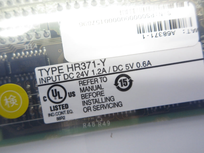 MITSUBISHI HR371-Y 24VDC 1.2A NSNP