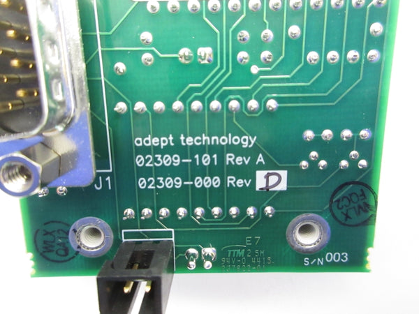 ADEPT TECHNOLOGY 02309-101 REV. A NSNP