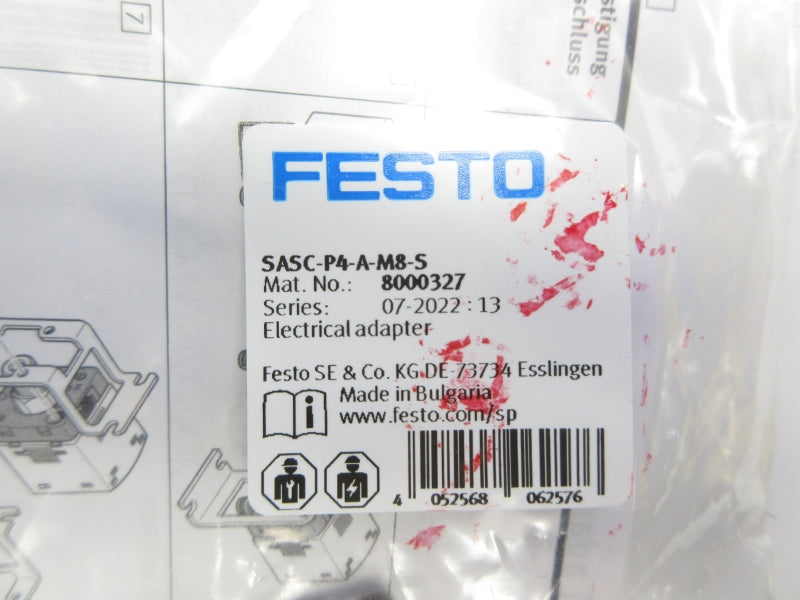 FESTO SASC-P4-A-M8-S 8000327 NSMP