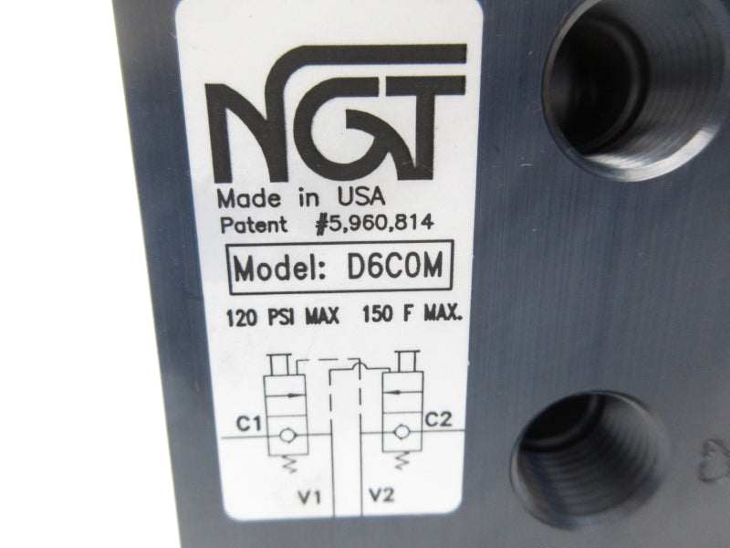 NGT D6C0M 120PSI NSNP