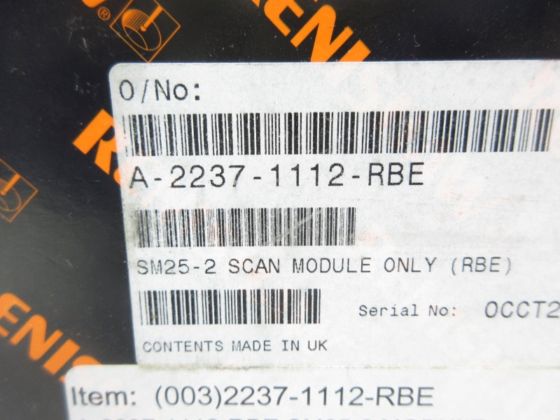 RENISHAW A-2237-1112-RBE SM25-2 NSMP