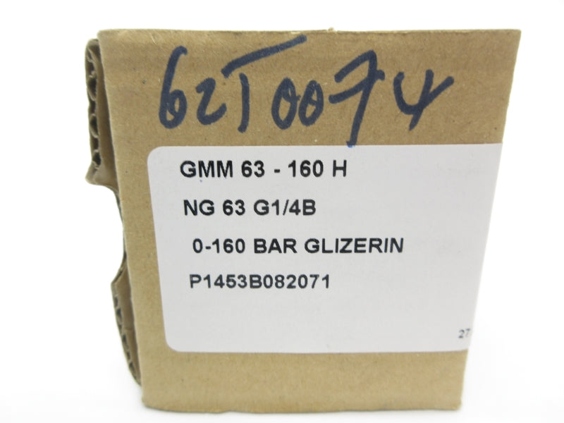 HANSA FLEC GMM63-160H NG63G1/4B 0-2300PSI NSMP