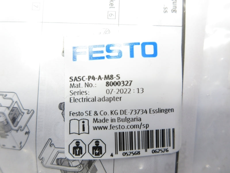 FESTO SASC-P4-A-M8-S 8000327 NSMP