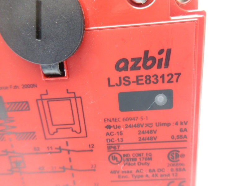 AZBIL LJS-E83127 24/48V 6A NSNP