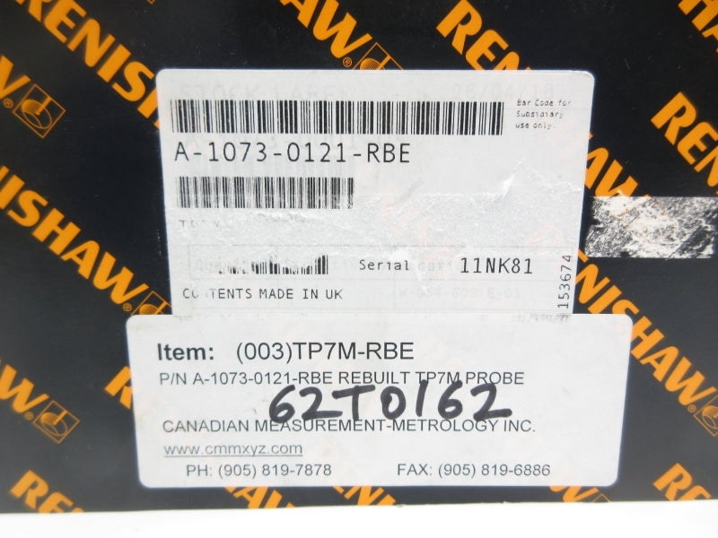 RENISHAW A-1073-0121-RBE TP7M NSMP