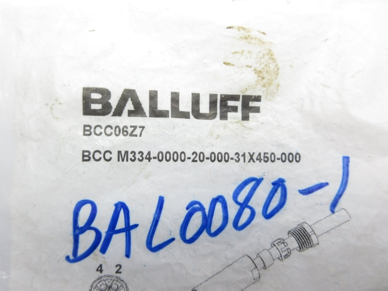 BALLUFF BCCM334-0000-20-000-31X450-000 BCC06Z7 NSMP