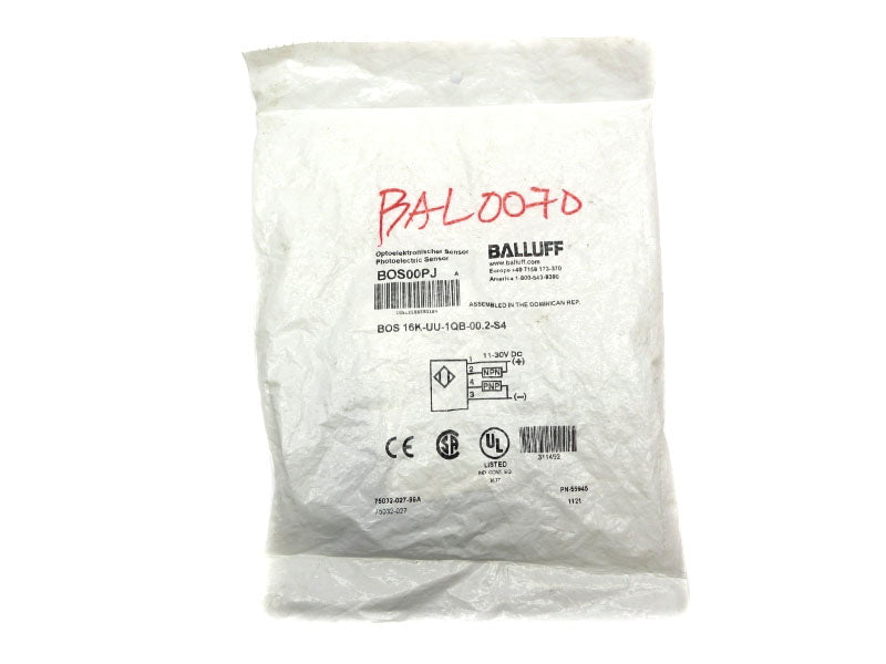 BALLUFF BOS16K-UU-1QB-00.2-S4 BOS00PJ 11-30VDC NSMP